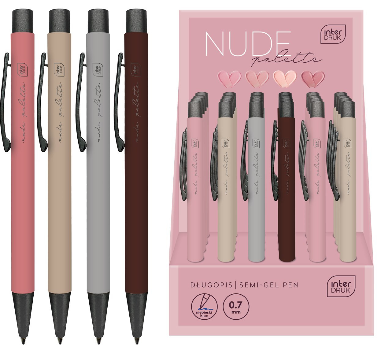 Długopis Żelowy Nude Interdruk